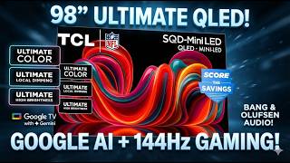 TCL 98QM8L Mini LED 4K TV – 144Hz Worth It