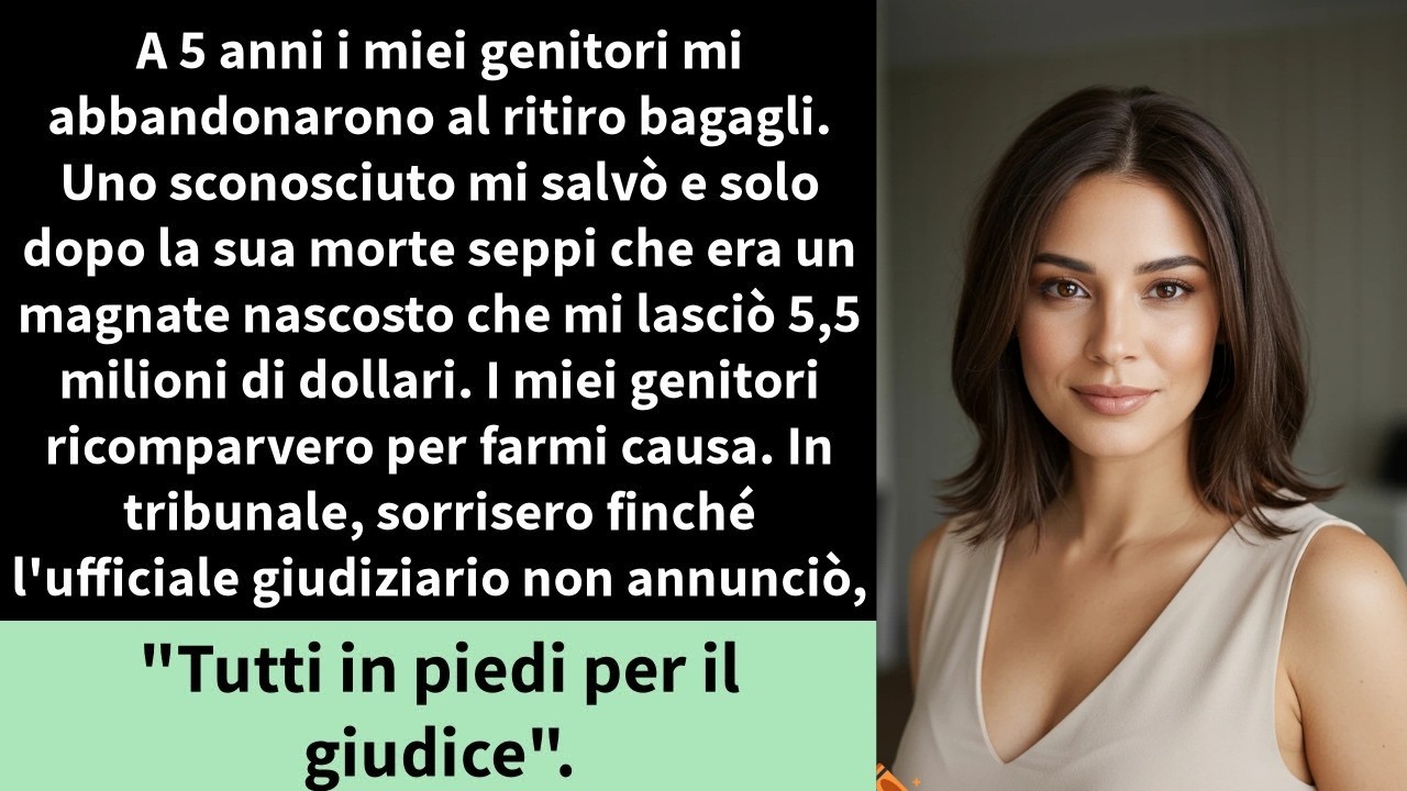 Ero seduta su quella panca di metallo freddo, con lo zaino rosa sulle ginocchia e le mie scarpe da ginnastica rosse che non toccavano terra, quando i miei genitori mi dissero che sarebbero tornati...
