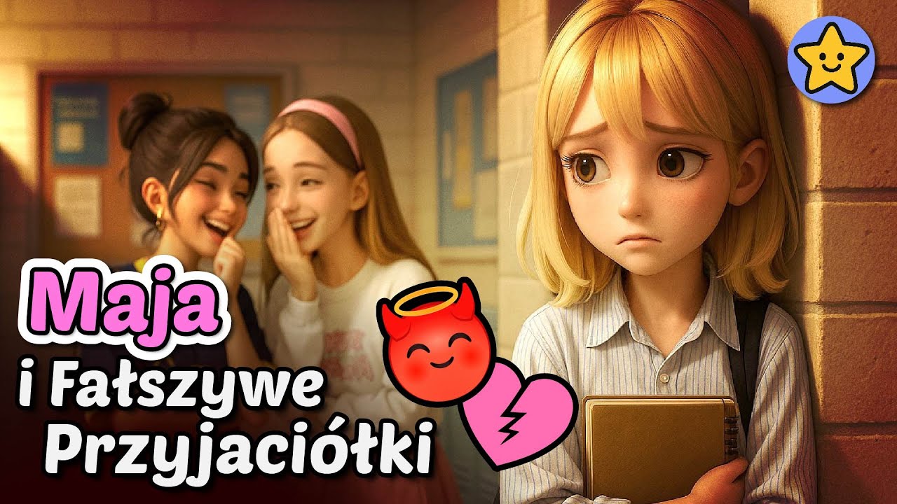 😈 Maja i Fałszywe Przyjaciółki - Audiobook na dobranoc - Moja Bajkolandia 😈