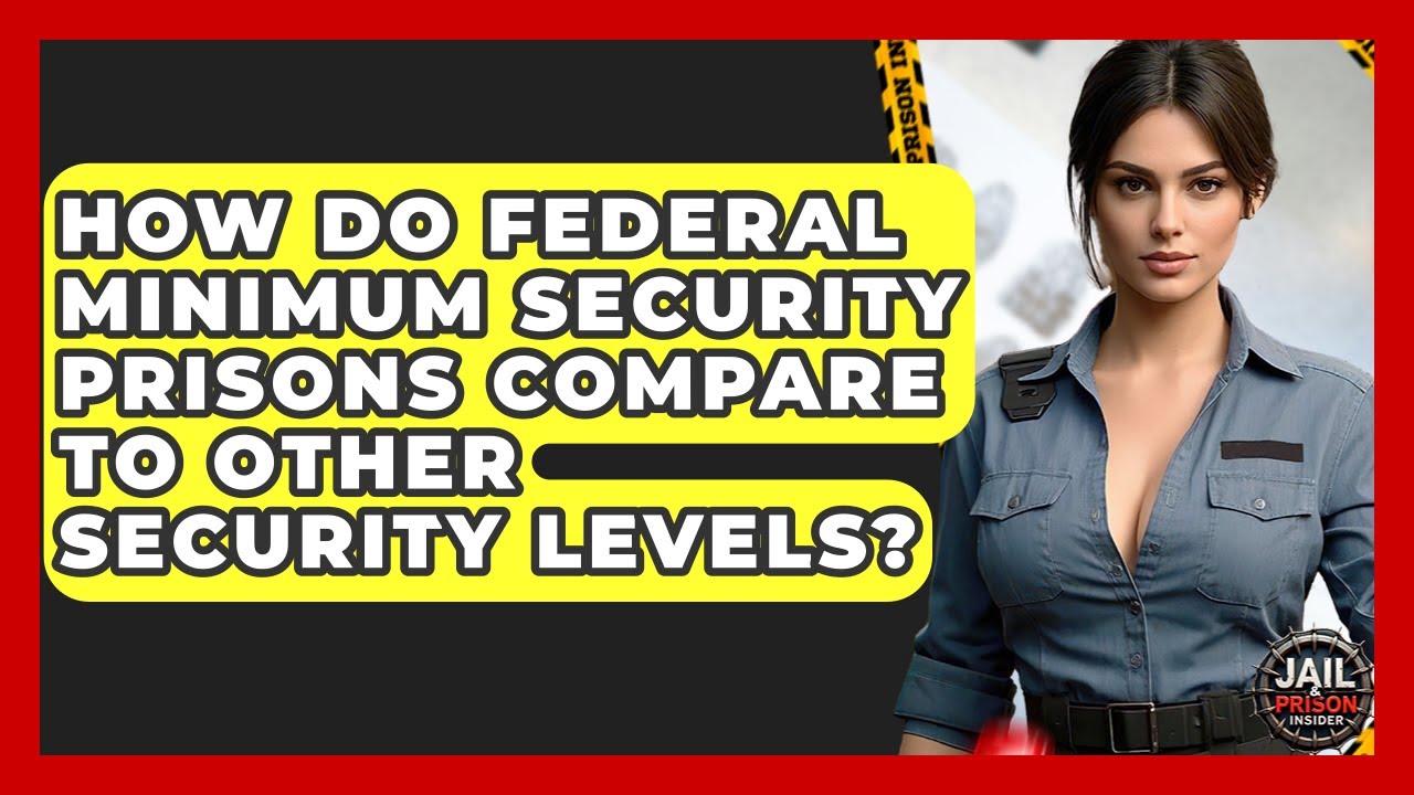 How Do Federal Minimum Security Prisons Compare To Other Security Levels? - Jail & Prison Insider