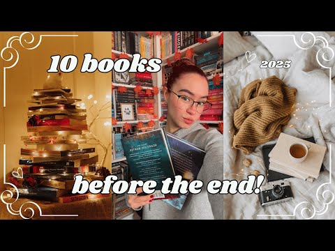 10 books to read before the end of the year! 📖😍✨