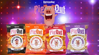 Outstanding Foods Pig Out Porkless Pork Rinds Honest REVIEW