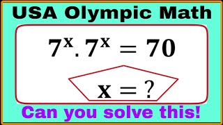 USA| A Very Nice Algebra Olympic Math Problem| Best Explanation|Brain Buster Maths| Can you solve? 
