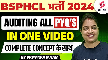 BSPHCL VACANCY 2024 | BSPHCL Auditing All PYQ