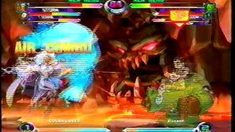 MvC2 Online (360): Brett (MST) vs Viscant (Ven/Hulk/Doom) 1 .:8.27.09:.