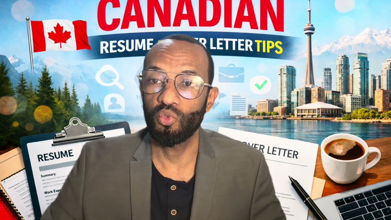 Canadian Standard Resume & Cover Letter 🇨🇦 | Sida Saxda ah ee loo sameeyo .