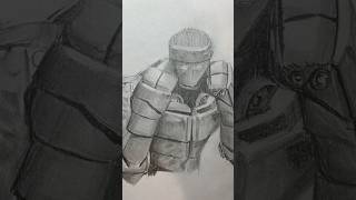 How to draw ATOM from REAL STEEL #music #drawing #art #draw #realsteel #atom