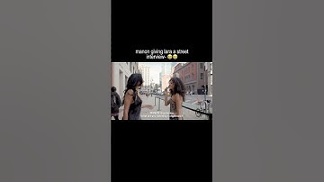 manon giving lara a street interview- 😭😭 #katseye