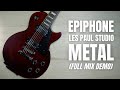 Epiphone Les Paul Studio Metal/High Gain Tone | Full Mix Demo | No Talking