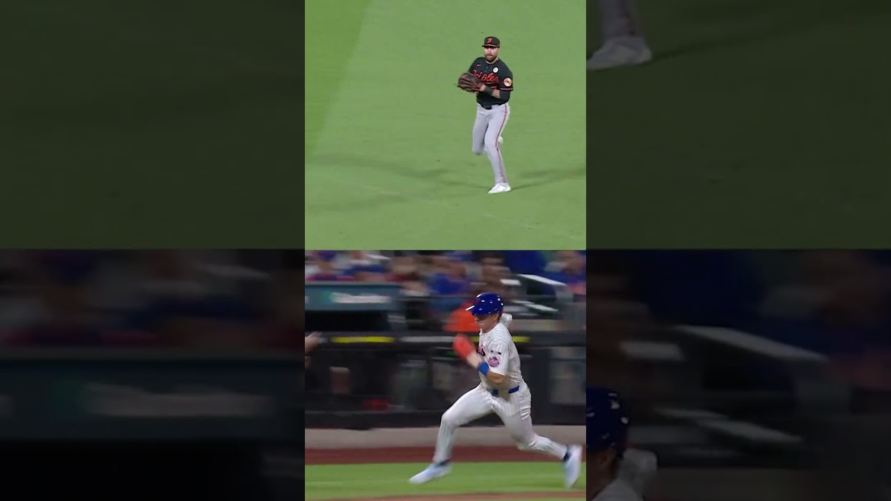 A.J. Ewing was FLYING around the bases on Juan Soto's hit! 😮‍💨