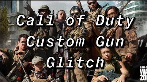 *patched* Custom Gun At The Start Of Every Warzone Game