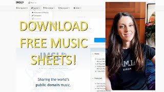 How to download free music sheets - IMPLS