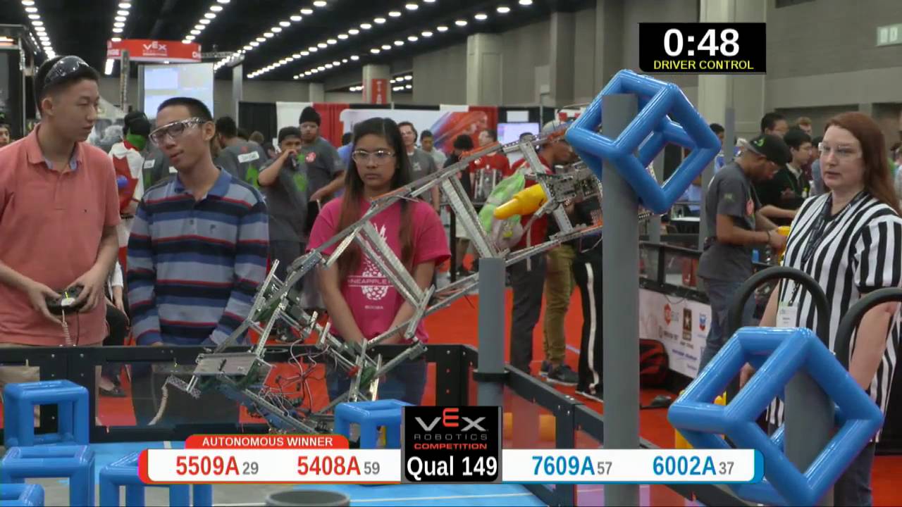 2015 VRC Sci Q149 - 5509A 5408A vs 7609A 6002A - 69 to 20 - VEX Worlds 2015 - Science Division