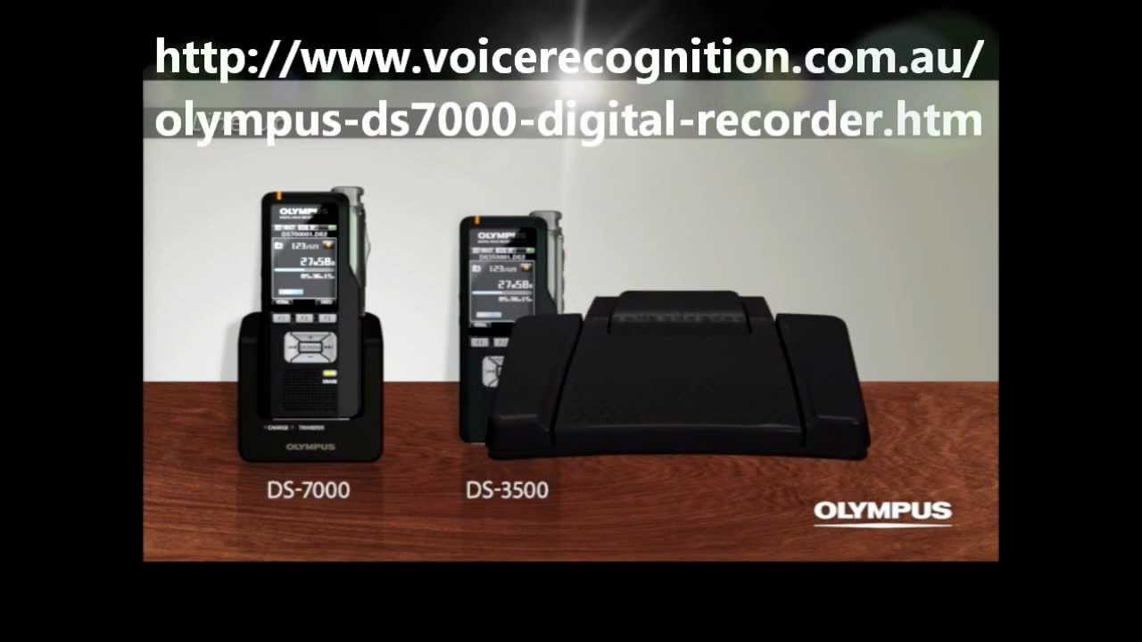 Olympus DS7000 Digital Voice Recorder YouTube
