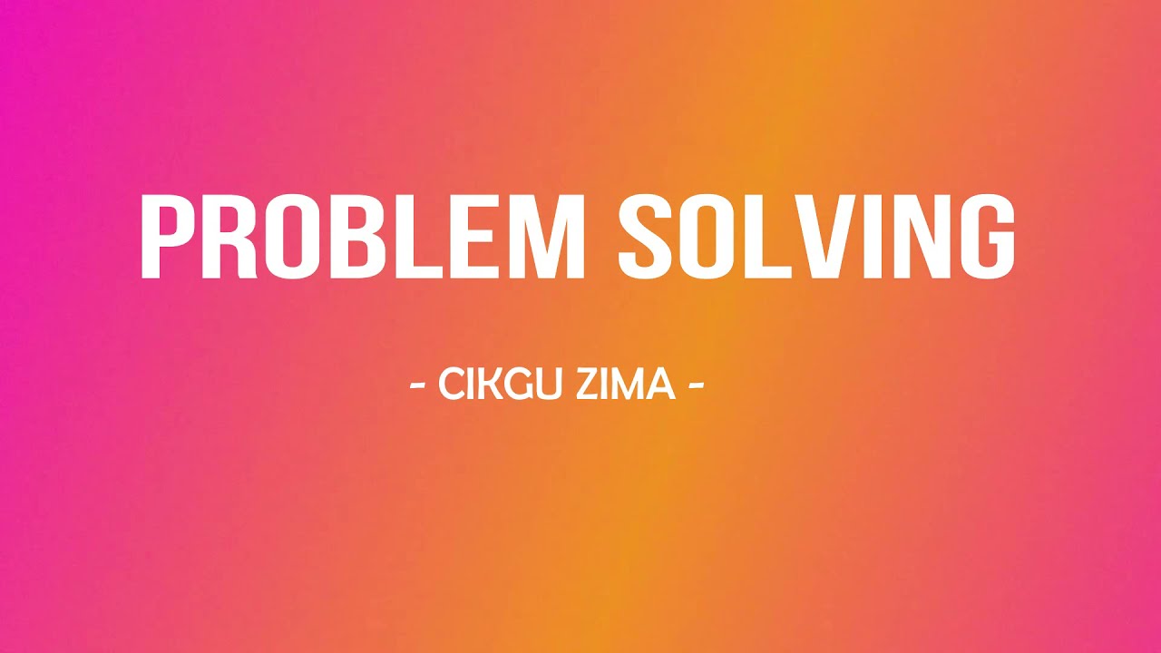 MATHEMATICS DLP YEAR 1 - Problem solving