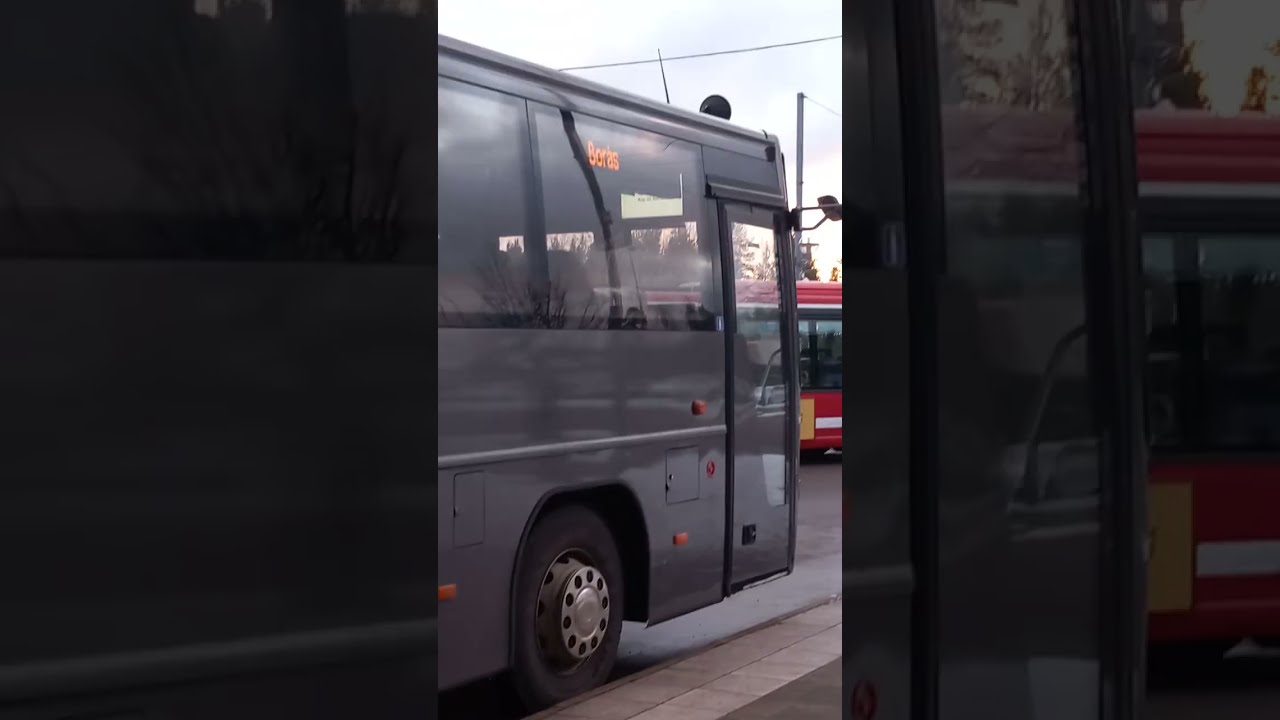 Unusual bus at Södertälje Syd