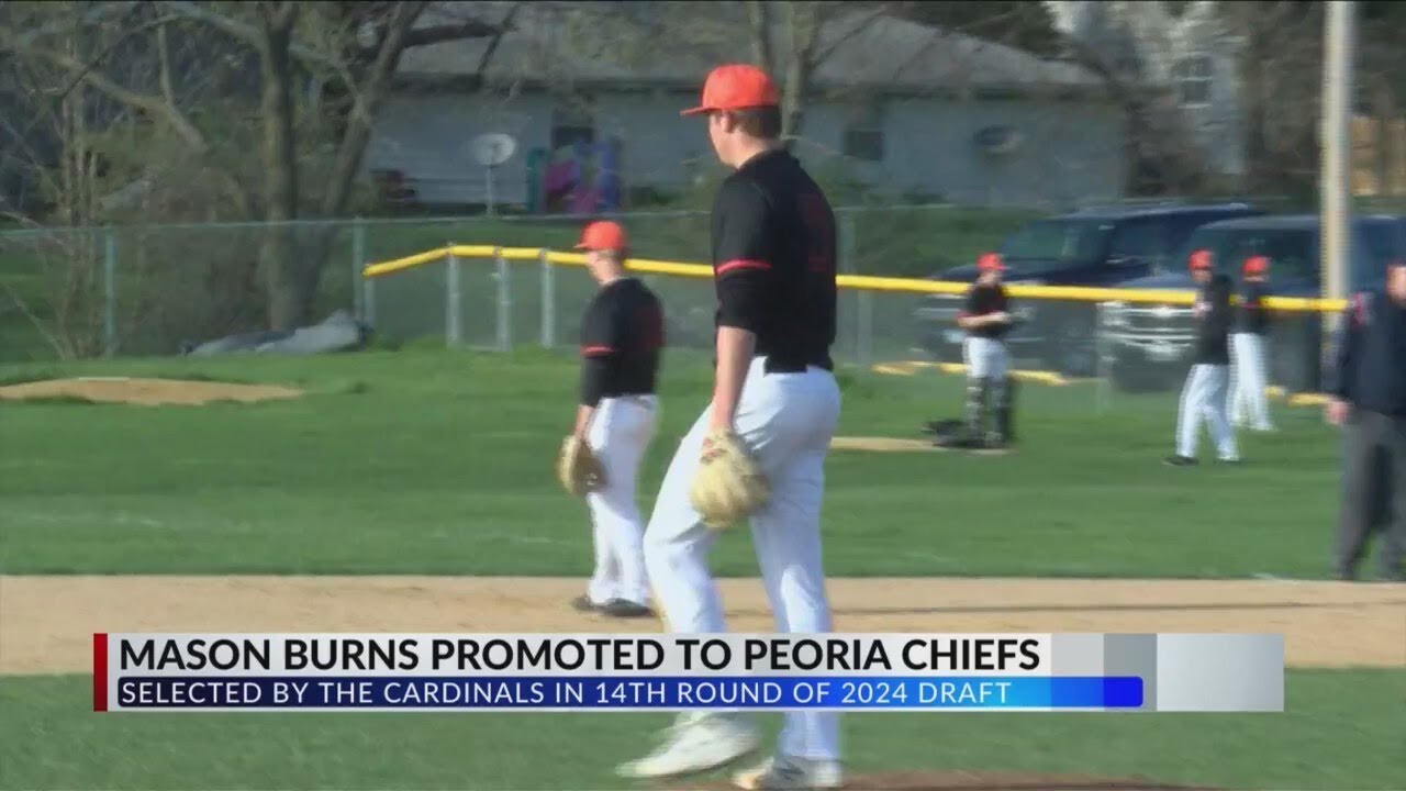 Normal Community grad, pitcher Mason Burns promoted to the Peoria Chiefs
