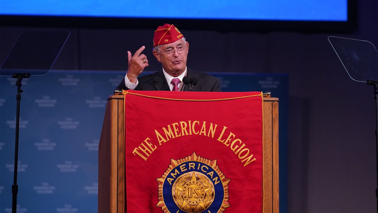 National Commander Oxford addresses 2021 American Legion National ...