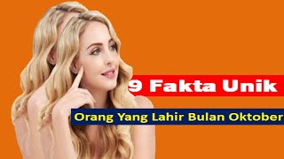 9 Fakta Unik Orang Orang Yang Lahir Bulan Oktober
