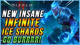 Diablo 4 INFINITE ICE SHARDS SORCERESS BUILD GUIDE!