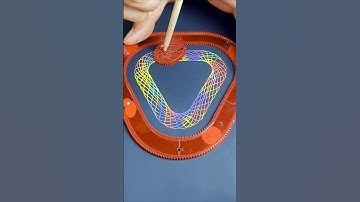 Amazing Design #spirograph #asmr #satisfying #art #usa #pattern #foryou #shorts