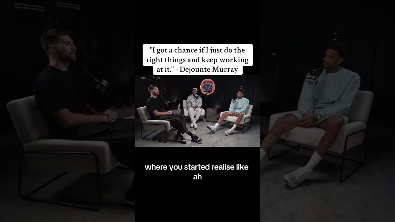 "I got a chance if I just do the right things and keep working at it." Dejounte Murray