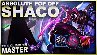 ABSOLUTE POP OFF WITH SHACO! | League of Legends