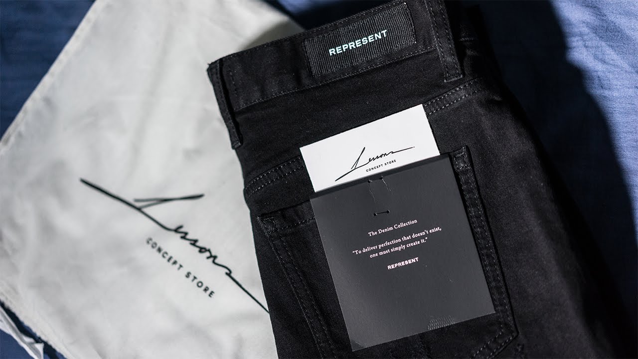 Represent Clothing Denim VERY Detailed Review - YouTube
