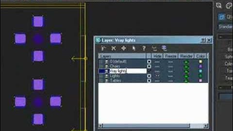 Layer Manager in Autodesk 3ds Max
