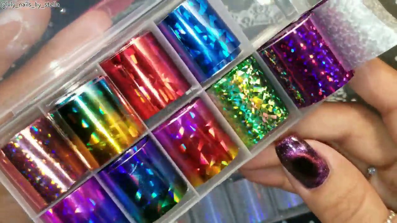 Makartt Nail Foil Art Set Review 💅 YouTube