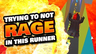 Trying to Not Rage in this Runner on Roblox