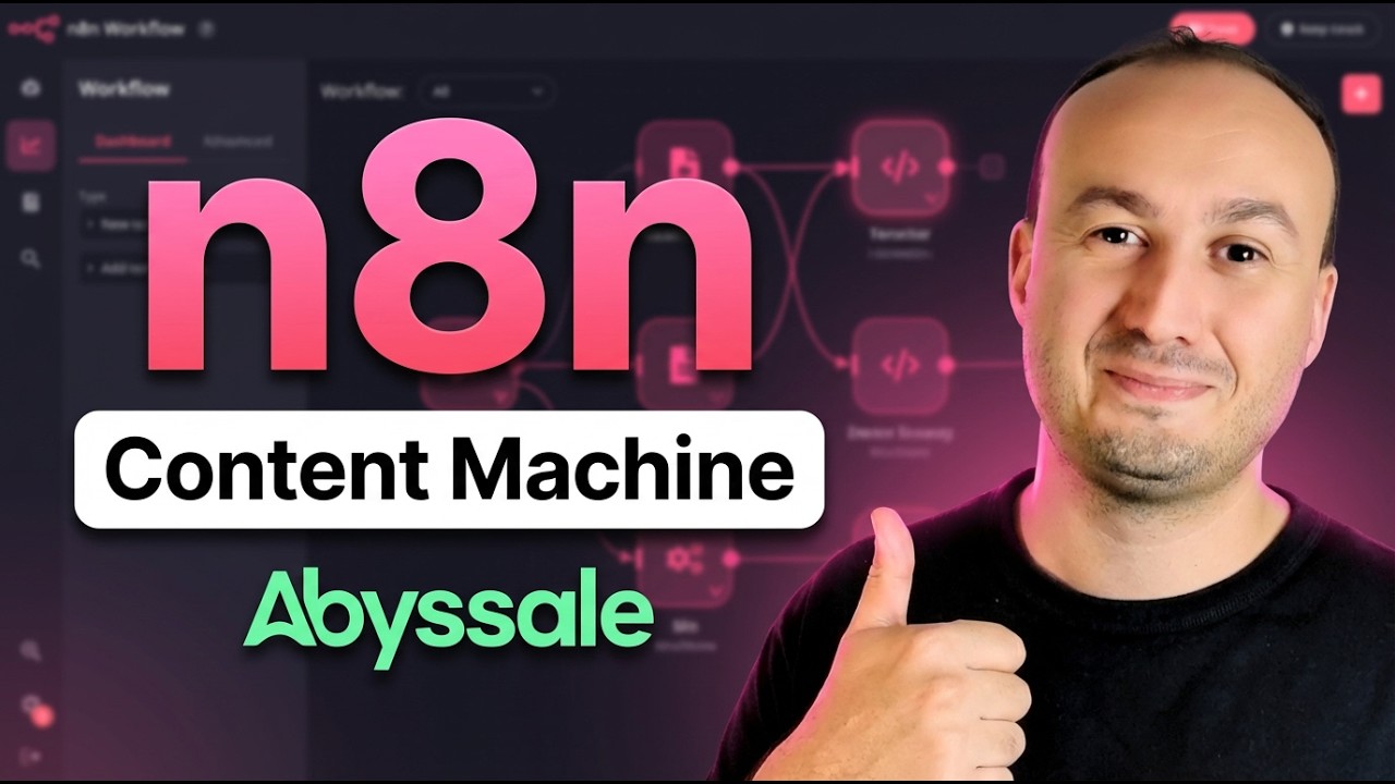 Automated social media content creation workflow with n8n and Abyssale