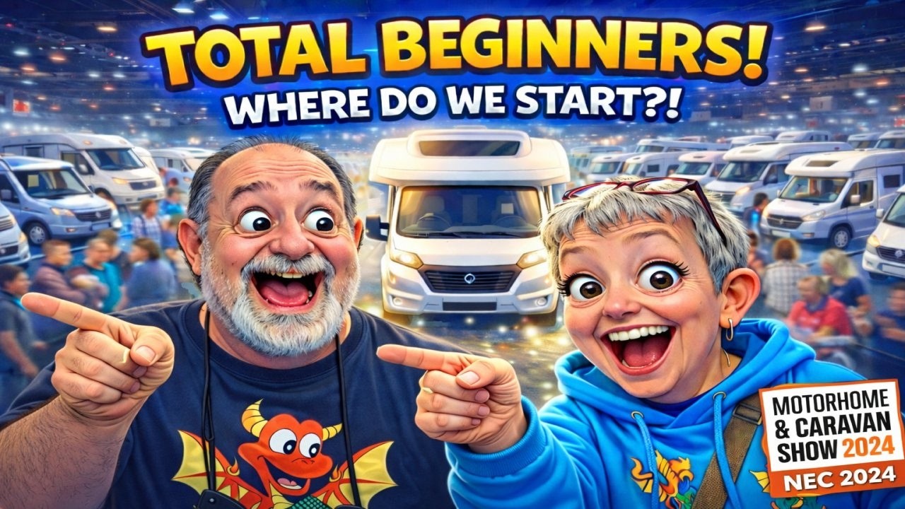 NEC Motorhome & Caravan Show 2024 Beginners Guide - YouTube