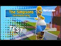 Test  homer se met au skate   the simpsons skateboarding