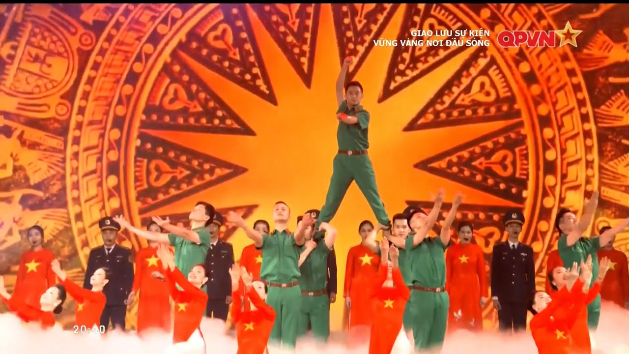 Tổ Quốc Vinh Quang | Hợp ca nam nữ Trường Đại học VHNT Quân đội | Vững vàng nơi đầu sóng