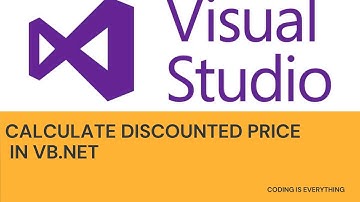 Calculate Discounted Price In VB NET - Coding is Everything