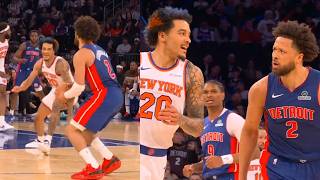 Cade Cunningham COOKS Jeremy Sochan and stares him down after filthy move