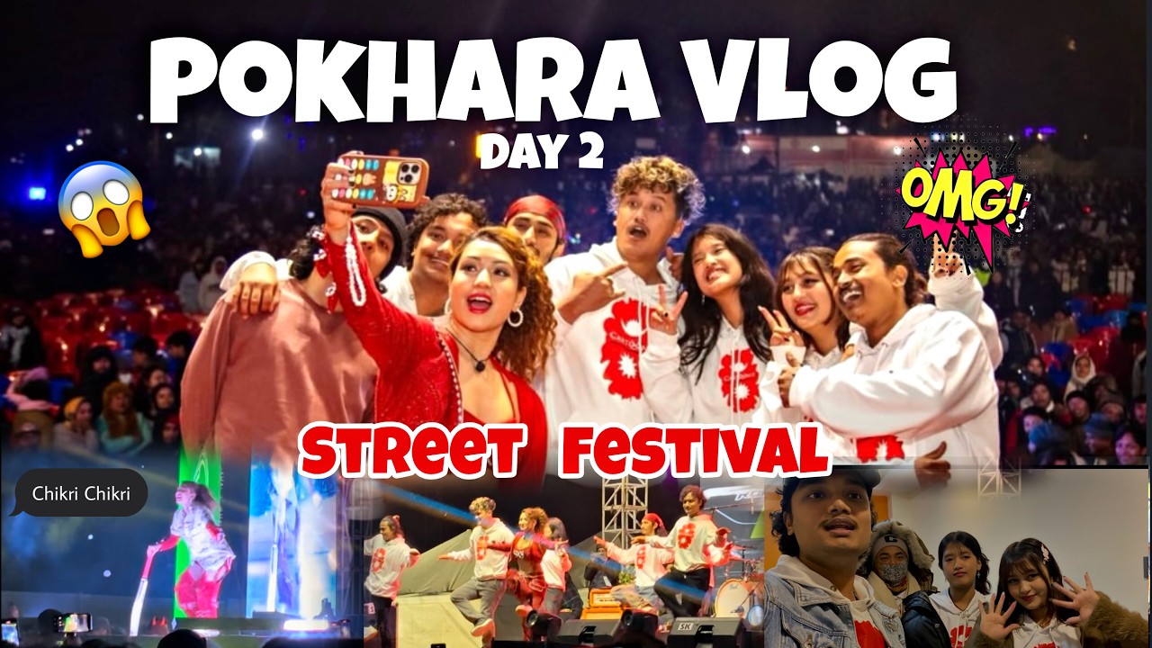 Crazy 😱Street Festival | Pokhara  Day 2| The Cartoonz Crew 