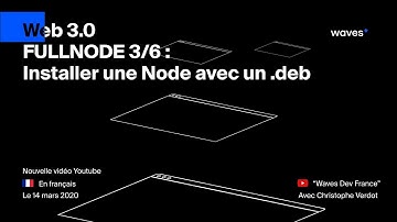 Installer une Full Node Waves via un package .deb