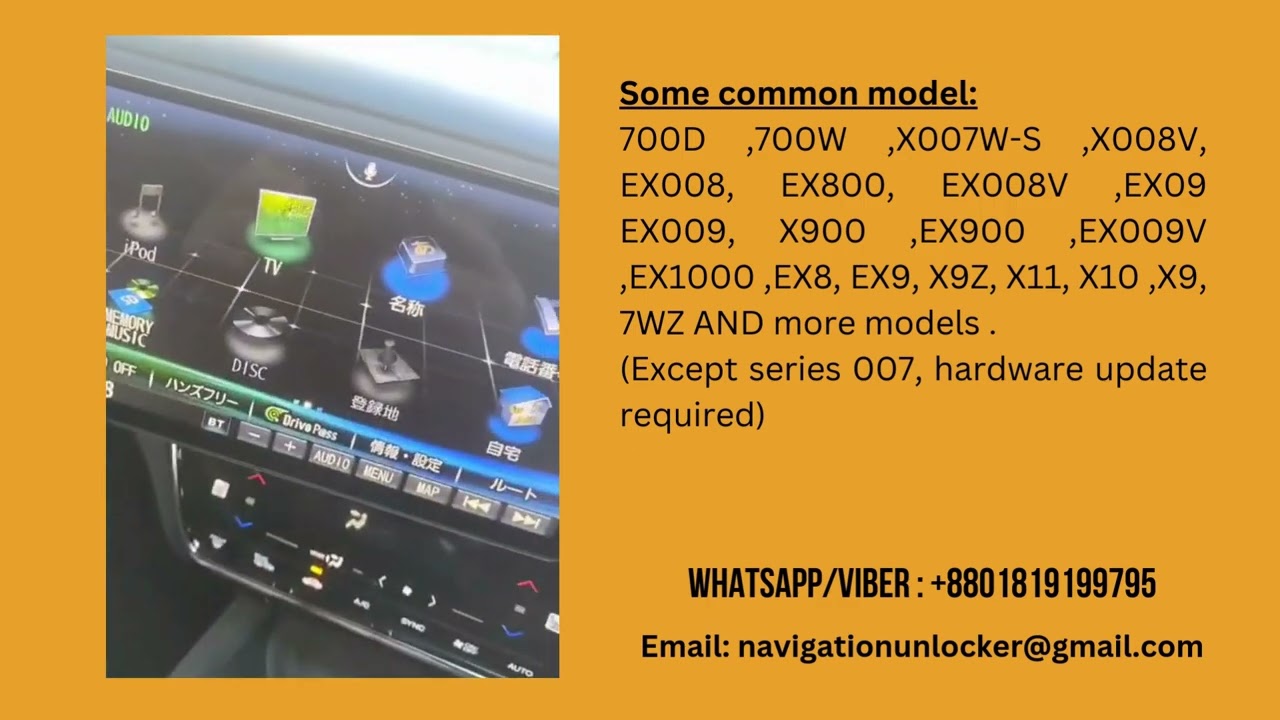 ALPINE CAR MULTIMEDIA PASSWORD AND SD CARD SOFTWARE - YouTube