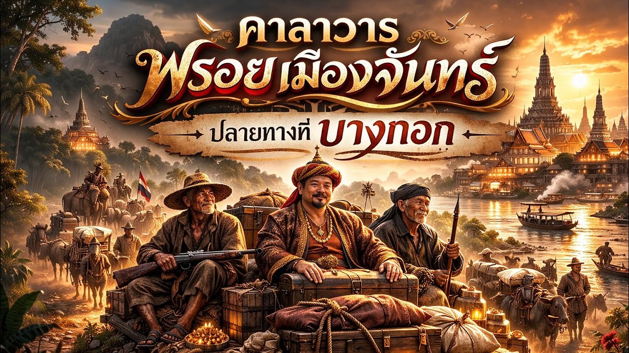 พรอยเมืองจันทร์#ขบวนคาราวานจันทบุรี#ผจญภัยสู่บางกอก#พรอยทับทิมแห่งเมืองจันร์#เส้นทางอันตรายสู่บางกอก