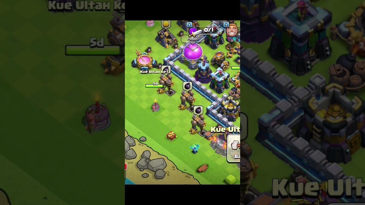 What Do We Get From This Cake Clashofclans Shortvideo