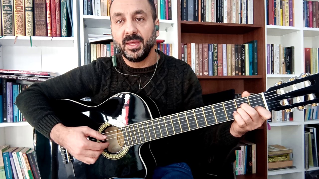 Gitar dersi (54) #kürtçe #Xeribim #akor #arpej #ritm #Aydın ÖNAL #05067711512