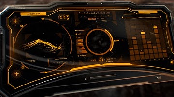 Transceiver - Sci-Fi User Interface Animation
