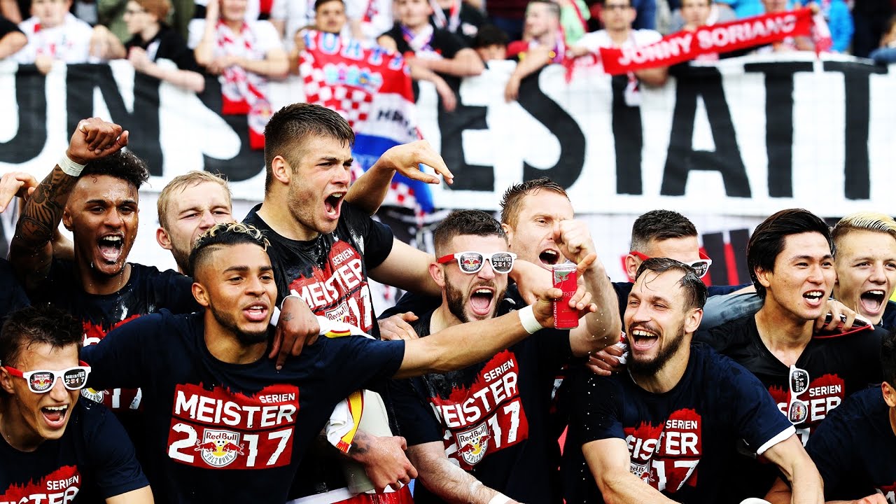 bundesliga tabla Serienmeister-Feier beim Heimspiel vs. Altach