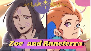 Zoe And Runeterra. Meeting Kaisa - Comic Dub