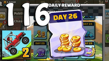 Hill Climb Racing 2 - Day 26 - Gameplay Walkthrough Part 116 (Android, iOS)