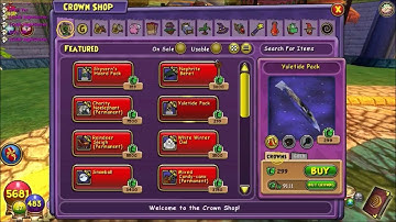 Wizard101 Opening Yuletide Pack 2013 (got the mount)