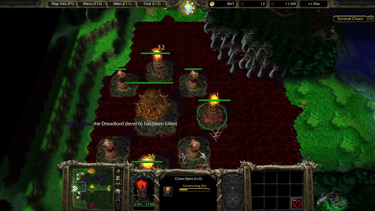 Survival Chaos | DEMON ARCHIMONDE LVL 28 + LATEGAME