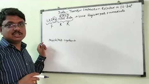 16 bit data transfer instructions